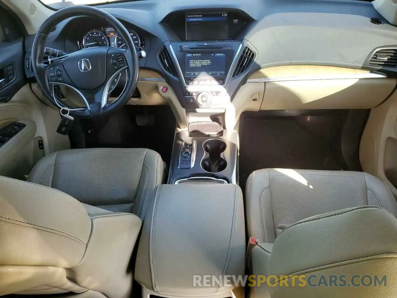 8 Photograph of a damaged car 5J8YD3H57KL001707 ACURA MDX 2019