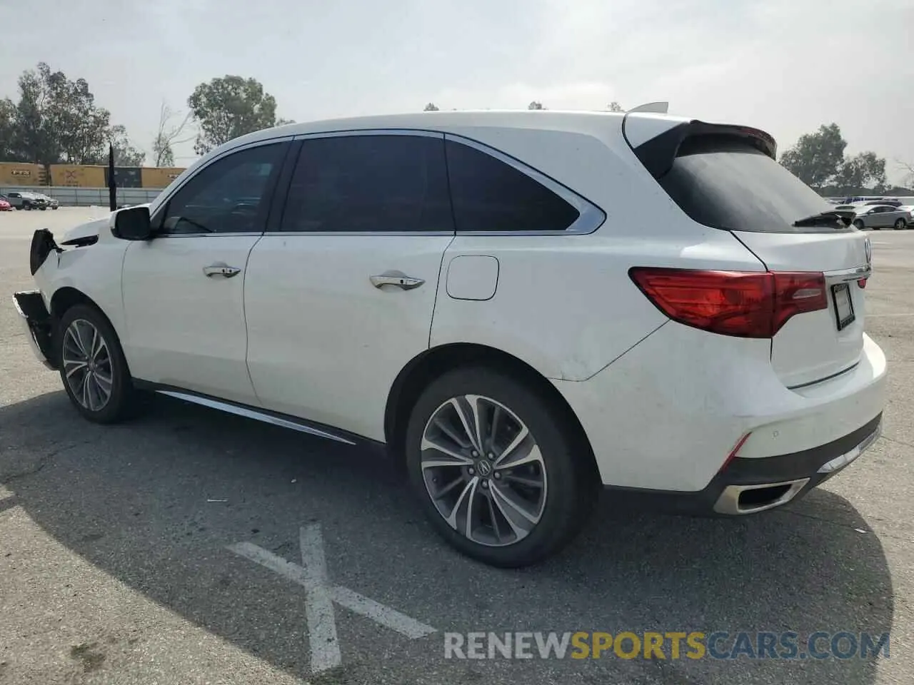 2 Photograph of a damaged car 5J8YD3H58KL007208 ACURA MDX 2019