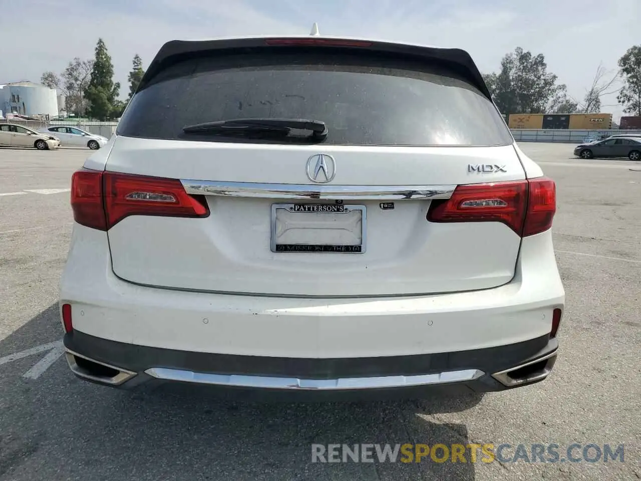 6 Photograph of a damaged car 5J8YD3H58KL007208 ACURA MDX 2019
