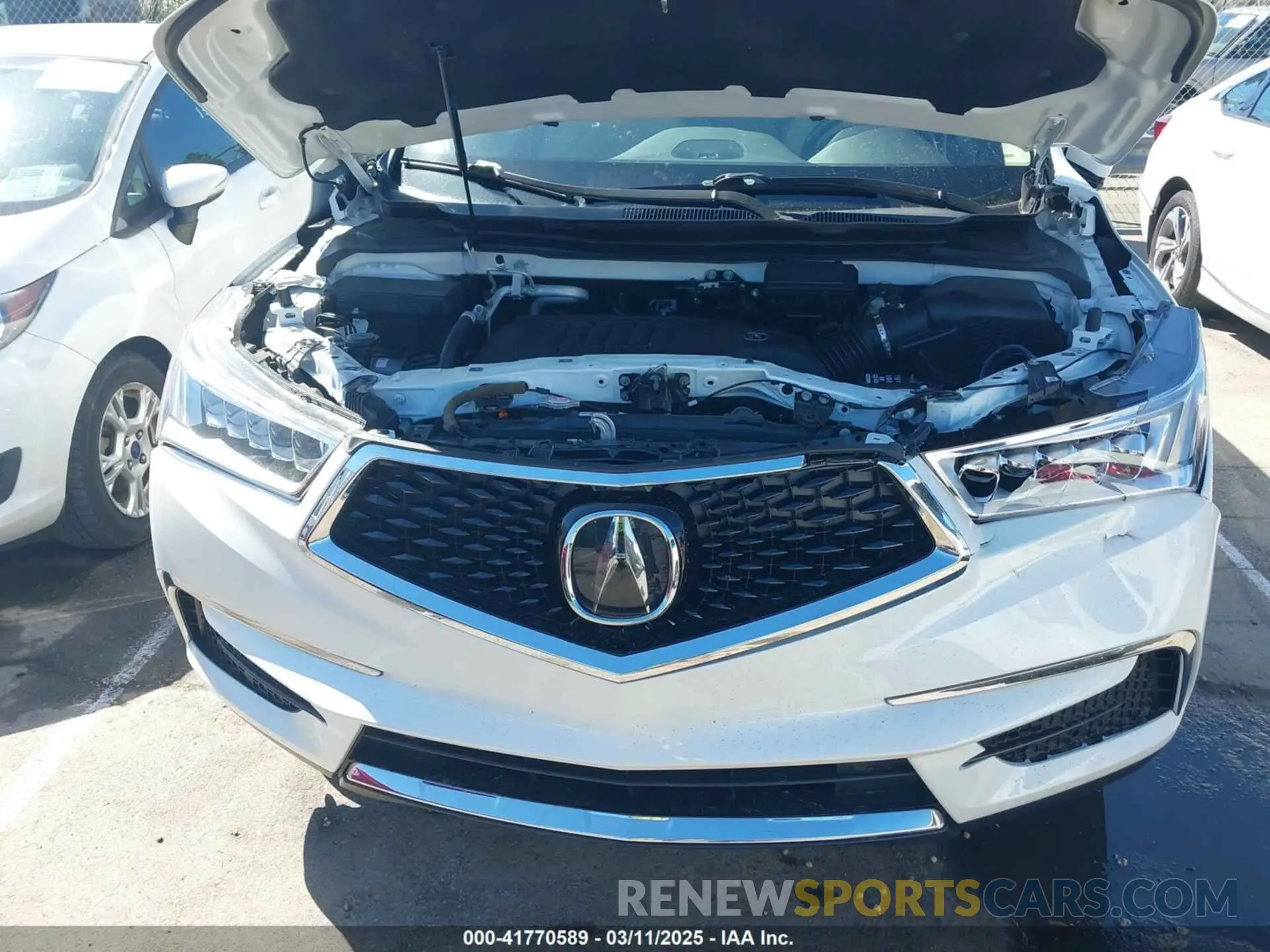 10 Photograph of a damaged car 5J8YD3H58KL009251 ACURA MDX 2019