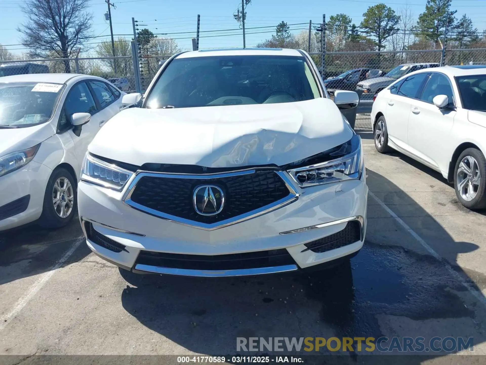 12 Photograph of a damaged car 5J8YD3H58KL009251 ACURA MDX 2019