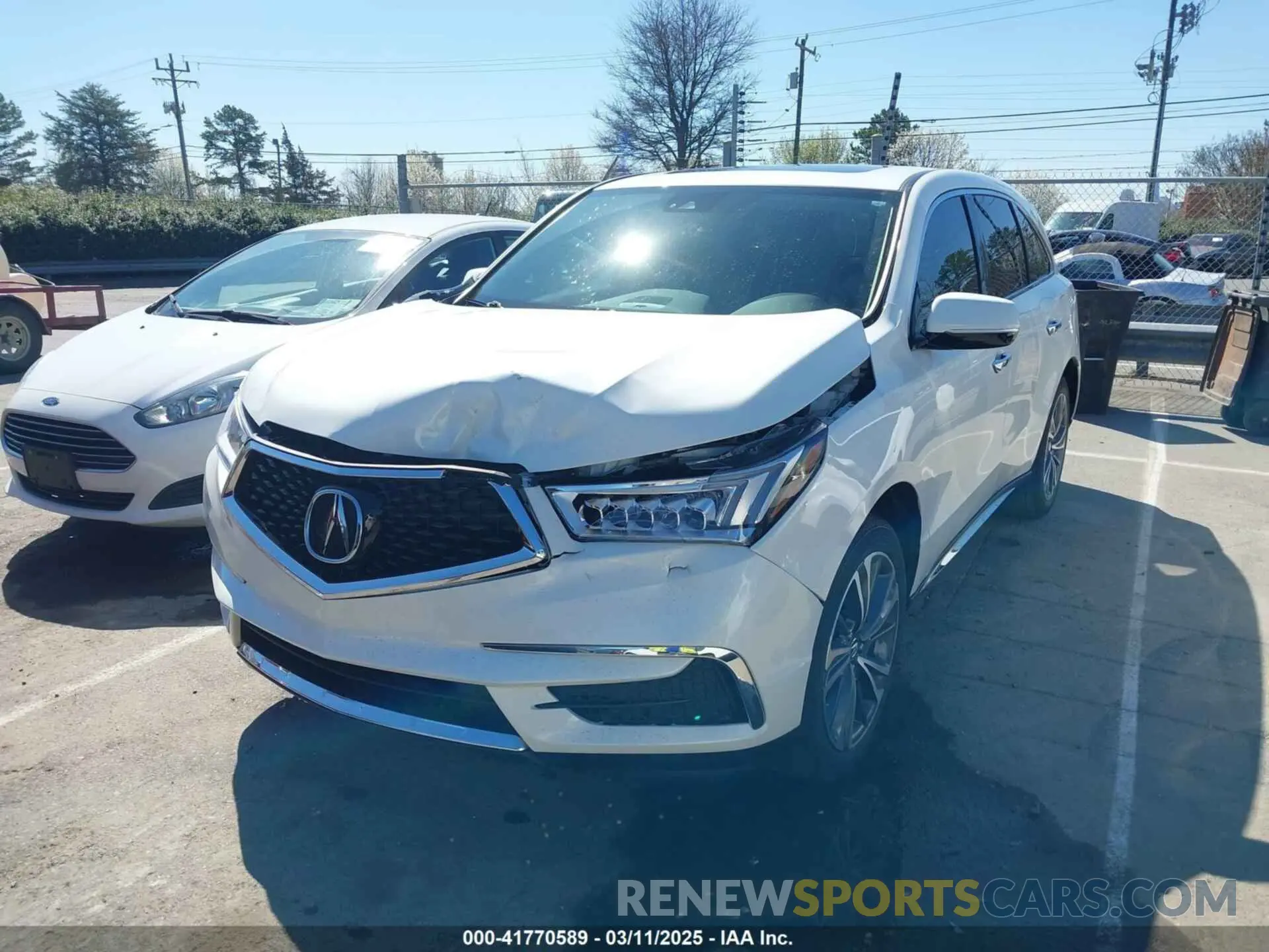 6 Photograph of a damaged car 5J8YD3H58KL009251 ACURA MDX 2019