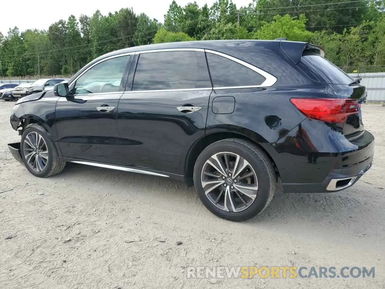 2 Photograph of a damaged car 5J8YD3H5XKL011616 ACURA MDX 2019