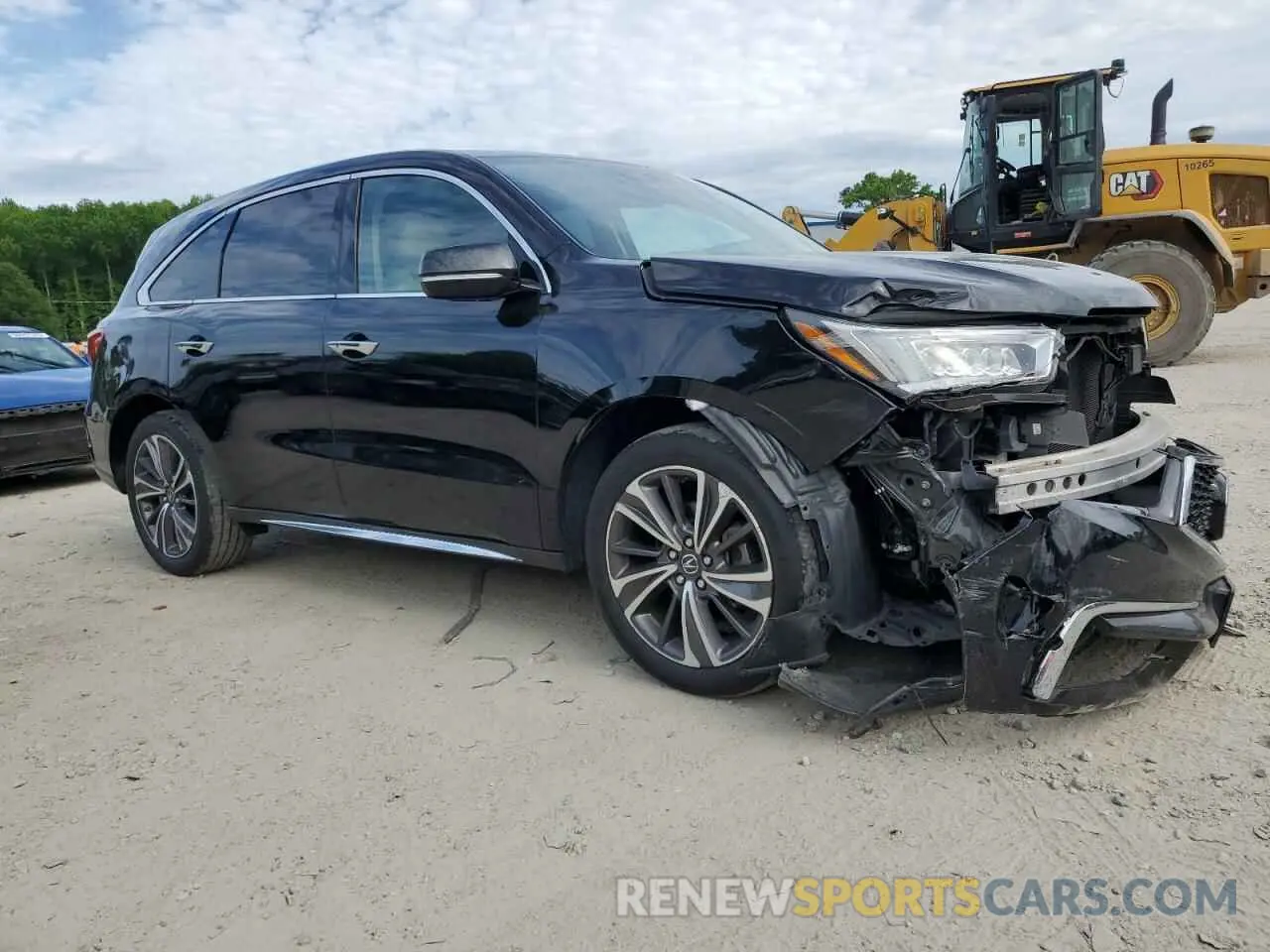 4 Photograph of a damaged car 5J8YD3H5XKL011616 ACURA MDX 2019