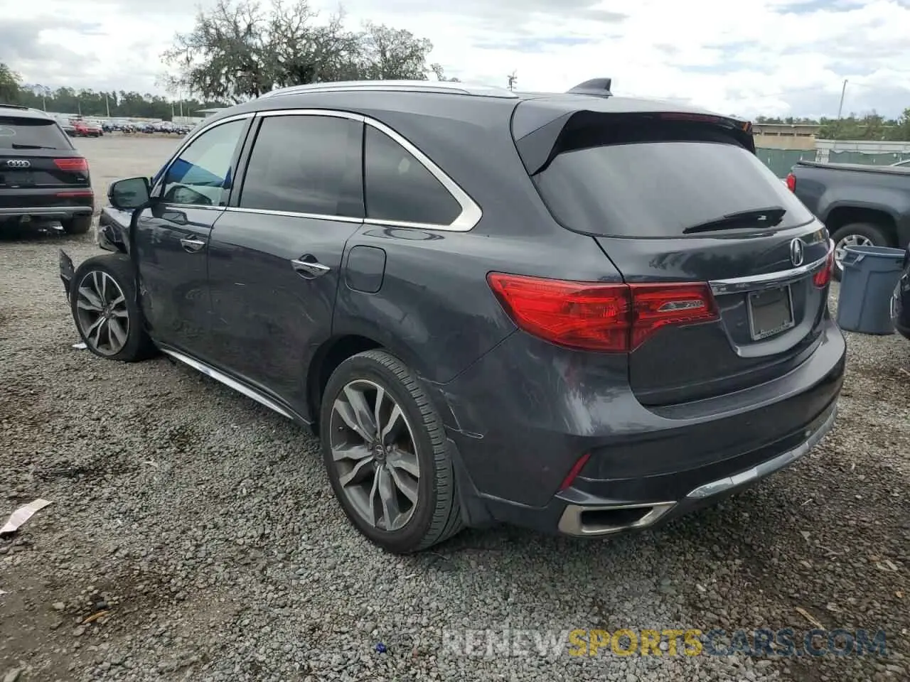 2 Photograph of a damaged car 5J8YD3H85KL002607 ACURA MDX 2019