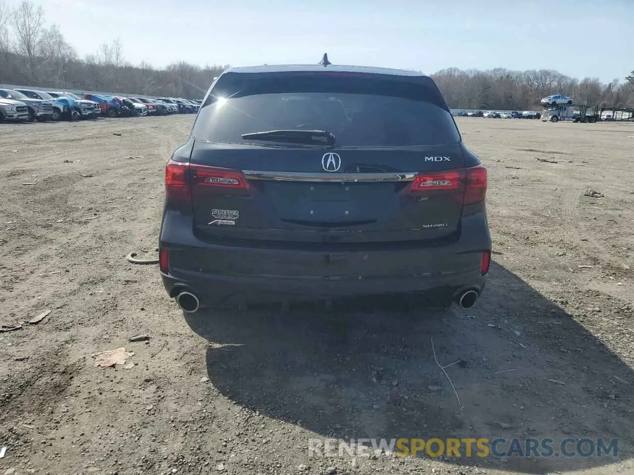 6 Photograph of a damaged car 5J8YD4H03KL011757 ACURA MDX 2019