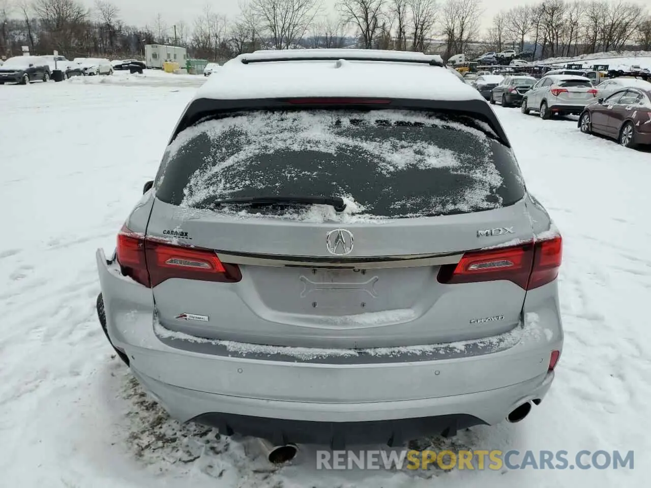 6 Photograph of a damaged car 5J8YD4H04KL013744 ACURA MDX 2019