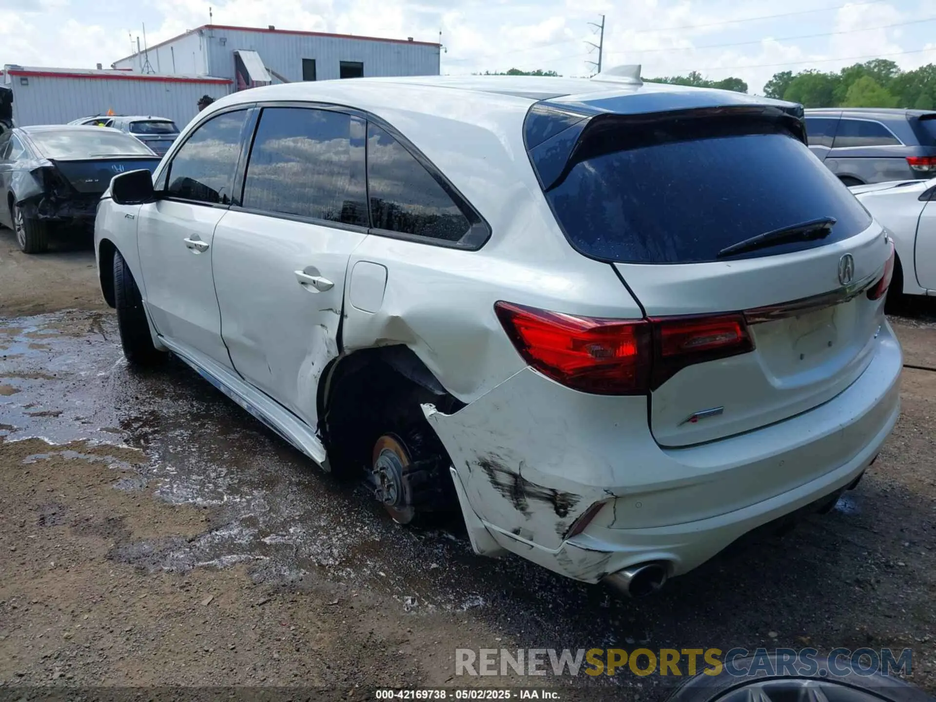 3 Photograph of a damaged car 5J8YD4H05KL014871 ACURA MDX 2019