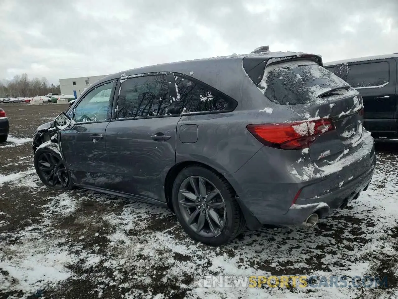 2 Photograph of a damaged car 5J8YD4H06KL805507 ACURA MDX 2019