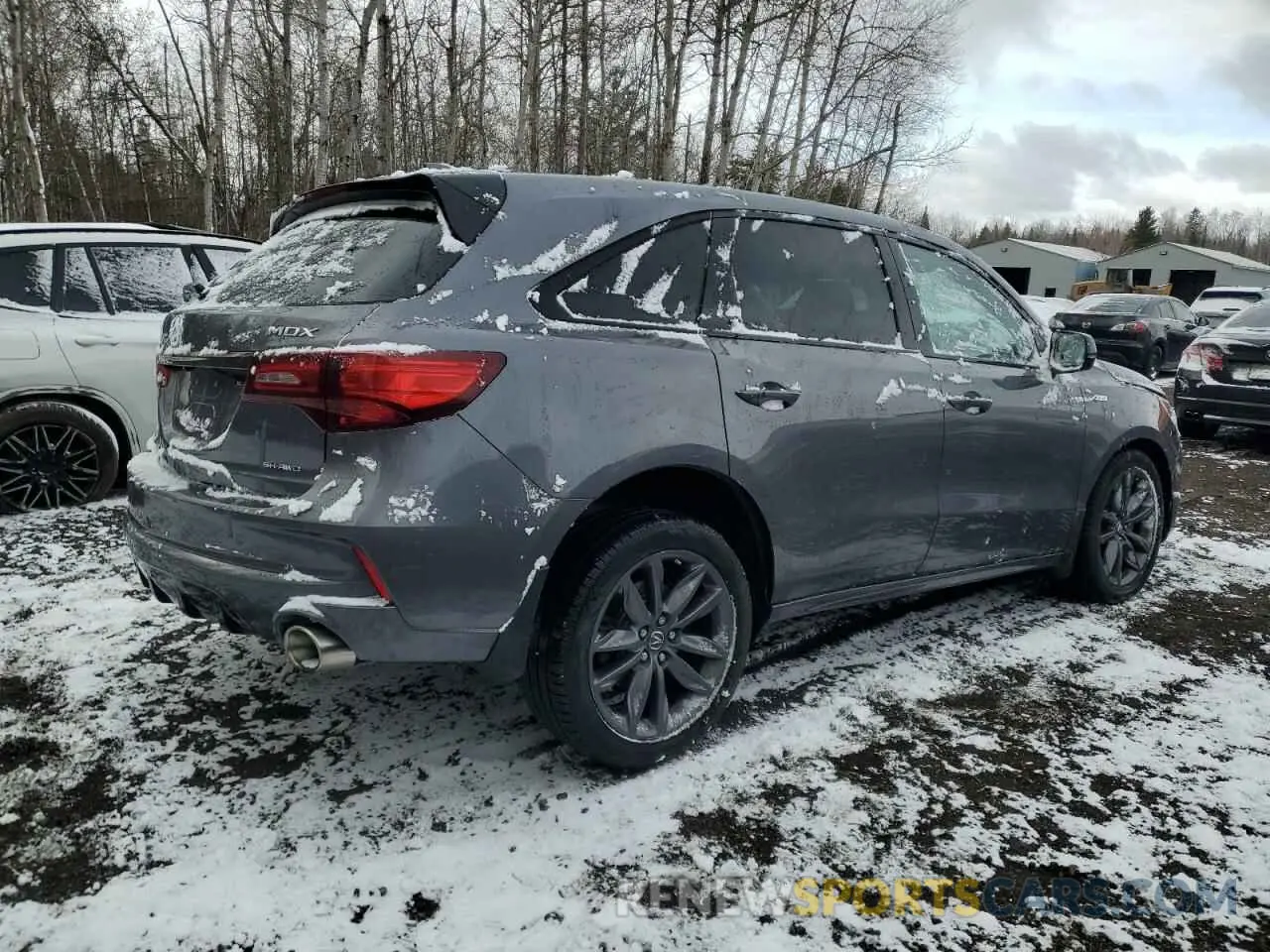 3 Photograph of a damaged car 5J8YD4H06KL805507 ACURA MDX 2019