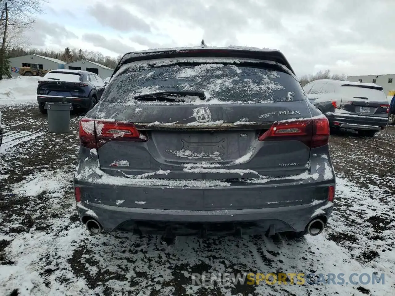 6 Photograph of a damaged car 5J8YD4H06KL805507 ACURA MDX 2019