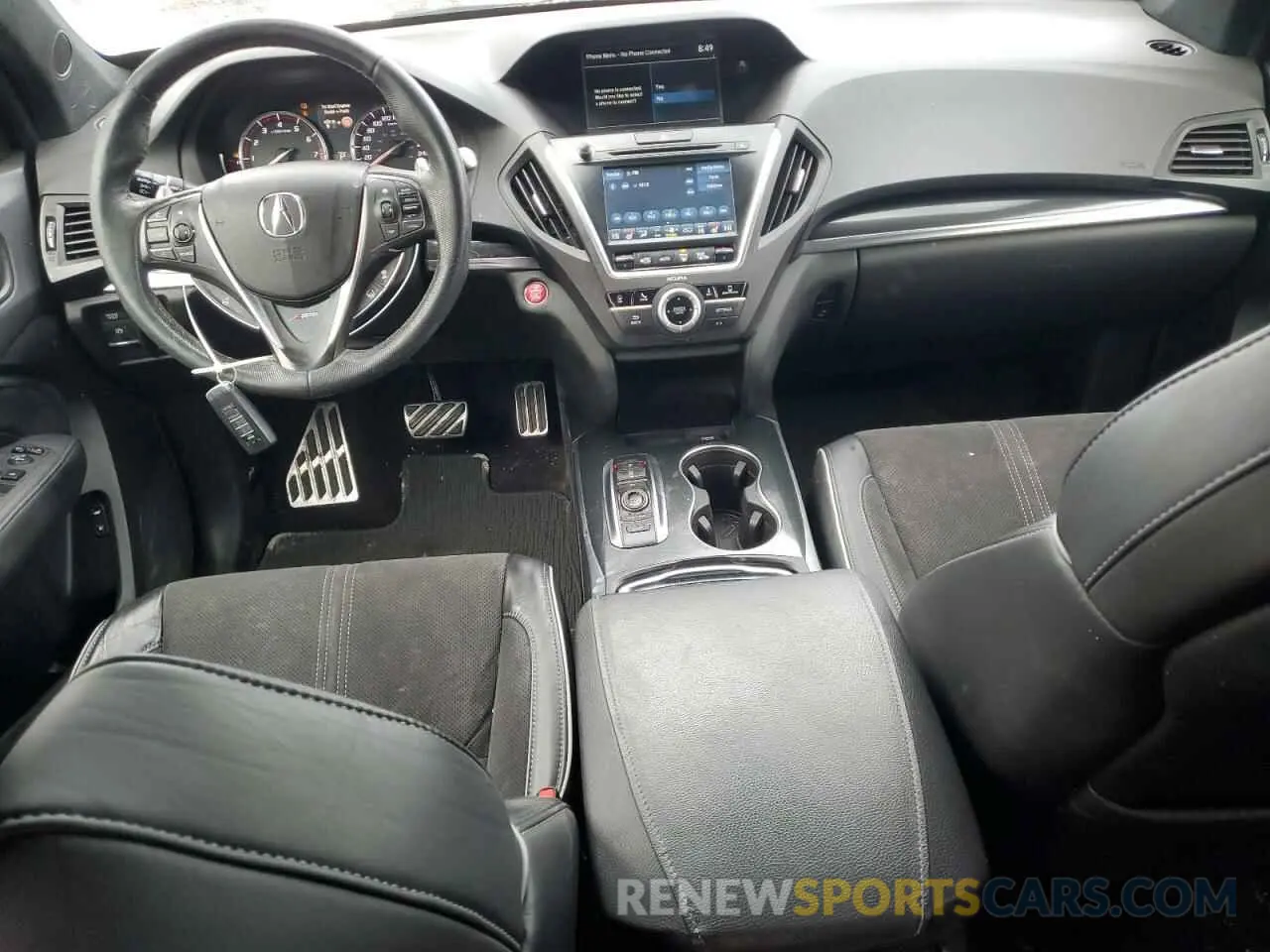 8 Photograph of a damaged car 5J8YD4H06KL805507 ACURA MDX 2019