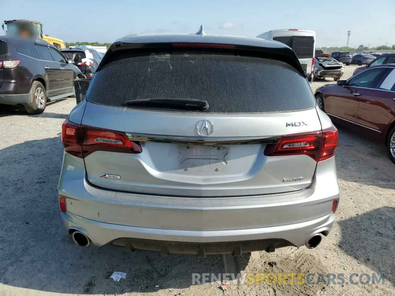 6 Photograph of a damaged car 5J8YD4H07KL010627 ACURA MDX 2019