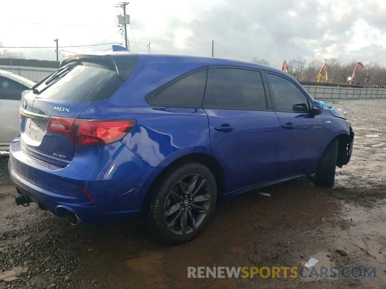 3 Photograph of a damaged car 5J8YD4H08KL011219 ACURA MDX 2019
