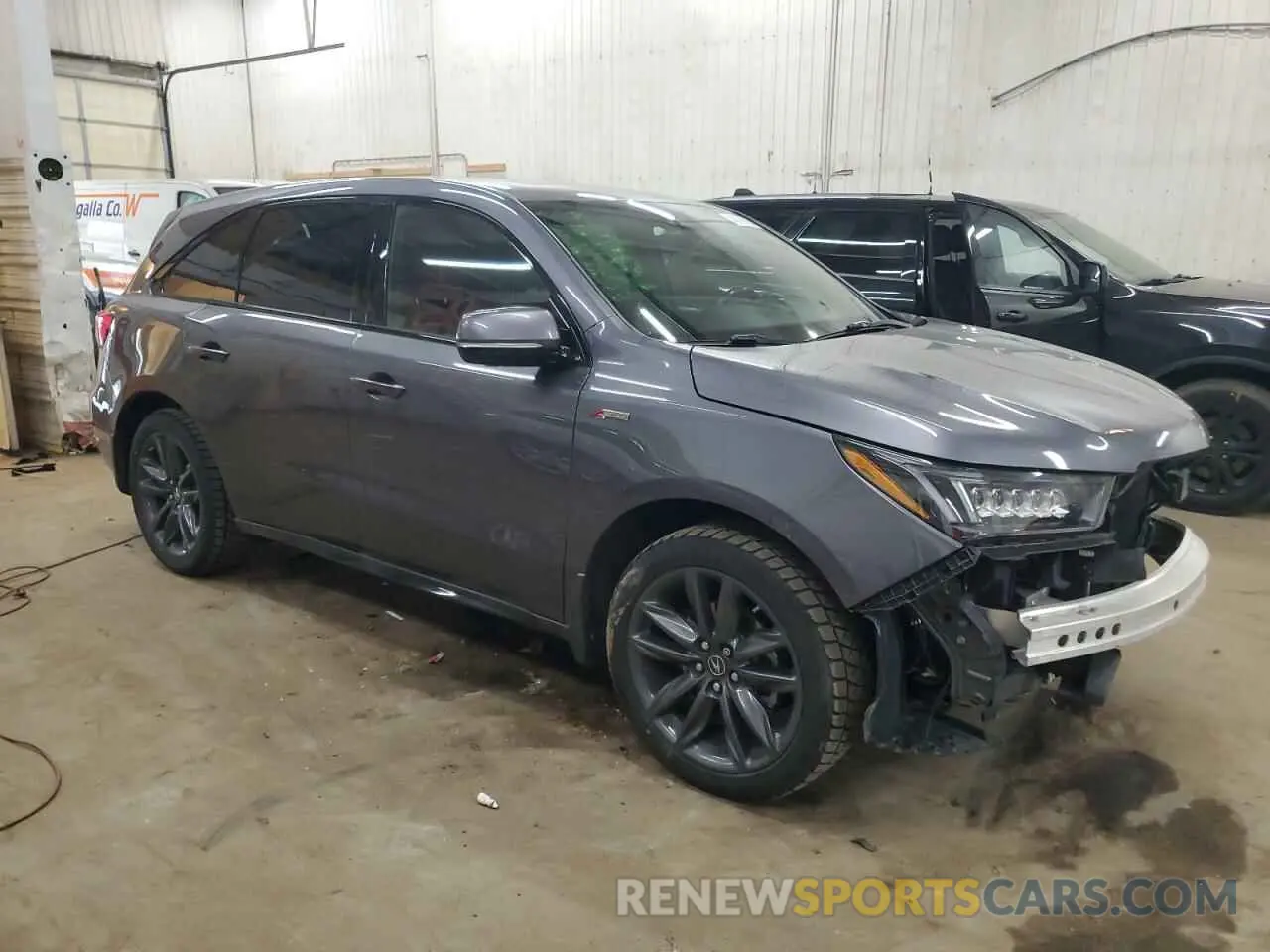 4 Photograph of a damaged car 5J8YD4H09KL006353 ACURA MDX 2019