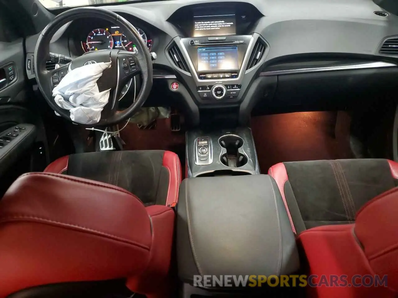 8 Photograph of a damaged car 5J8YD4H09KL006353 ACURA MDX 2019