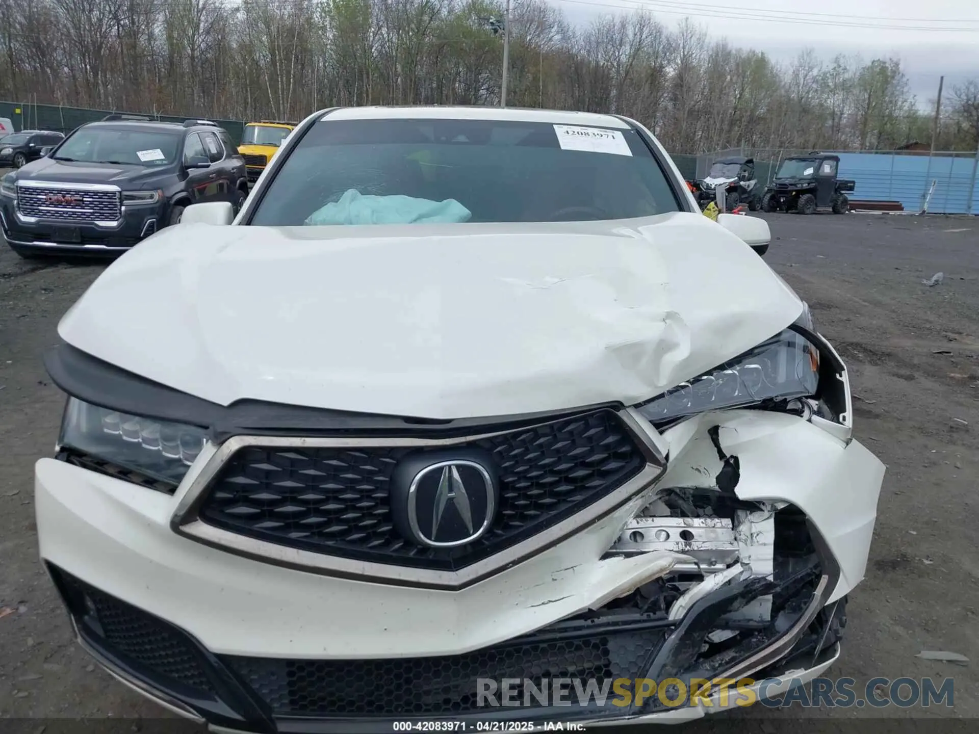 6 Photograph of a damaged car 5J8YD4H0XKL015238 ACURA MDX 2019