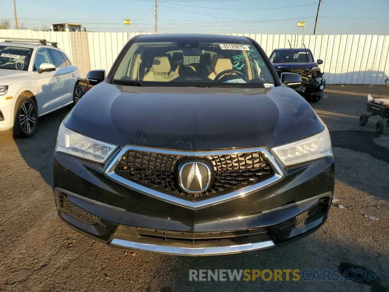 5 Photograph of a damaged car 5J8YD4H32KL021724 ACURA MDX 2019