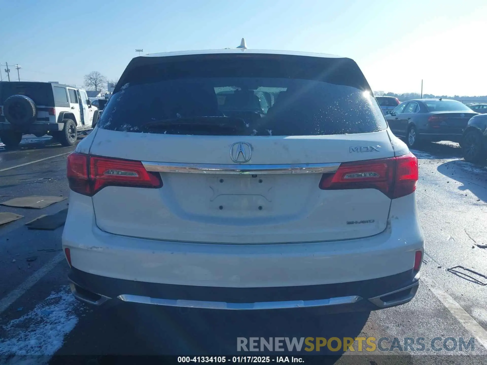16 Photograph of a damaged car 5J8YD4H32KL035848 ACURA MDX 2019