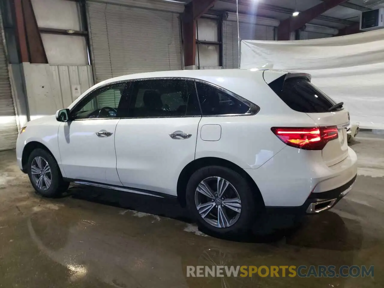 2 Photograph of a damaged car 5J8YD4H33KL033624 ACURA MDX 2019