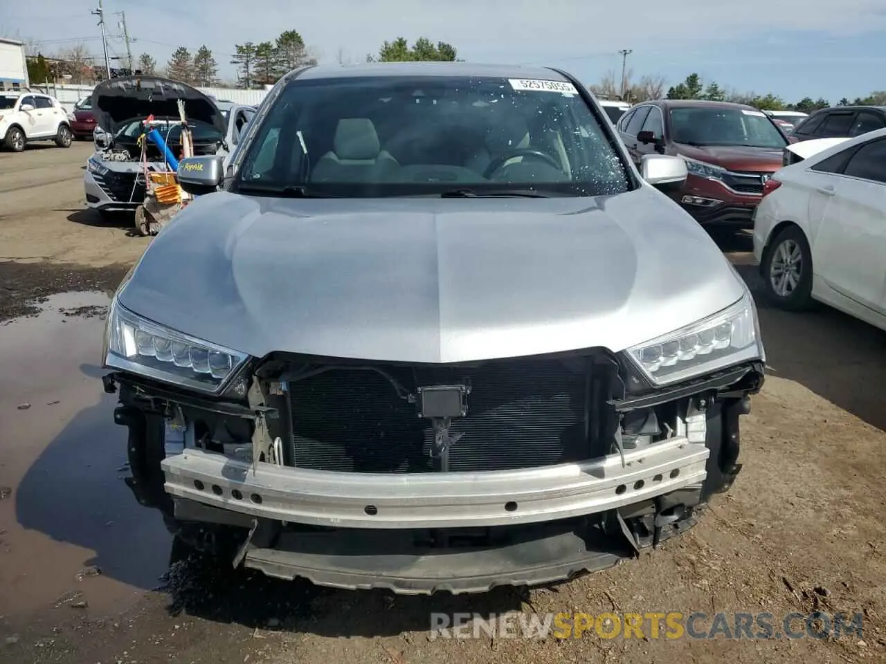 5 Photograph of a damaged car 5J8YD4H34KL025242 ACURA MDX 2019