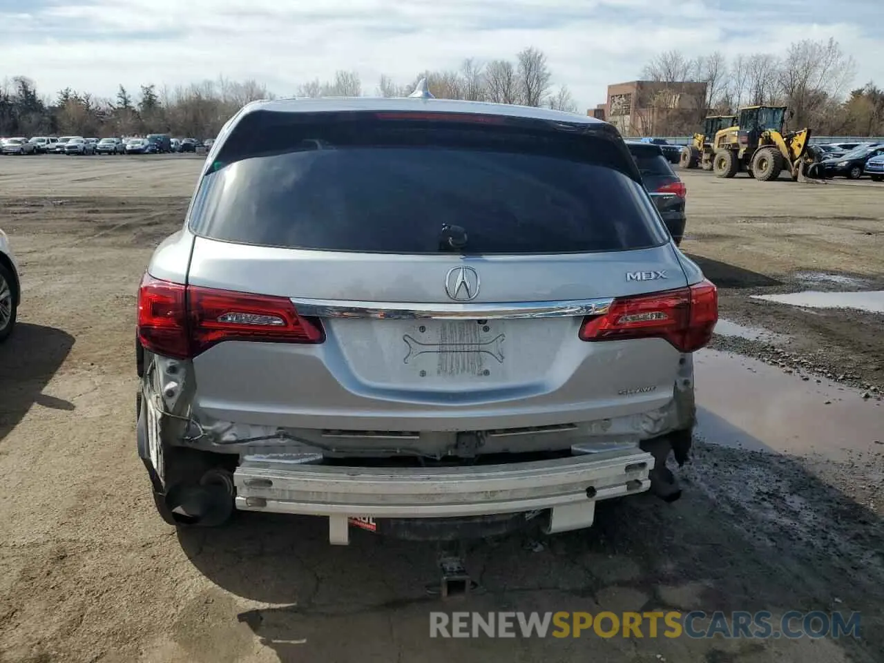 6 Photograph of a damaged car 5J8YD4H34KL025242 ACURA MDX 2019