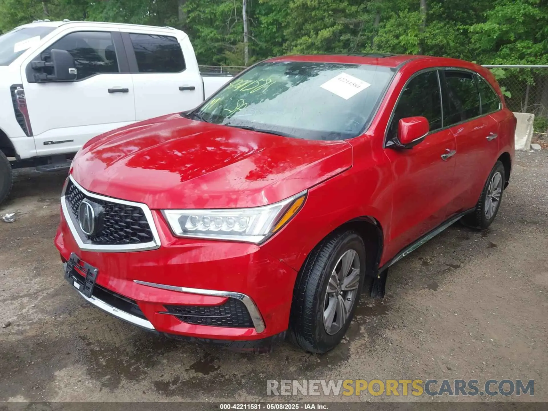 6 Photograph of a damaged car 5J8YD4H34KL030621 ACURA MDX 2019