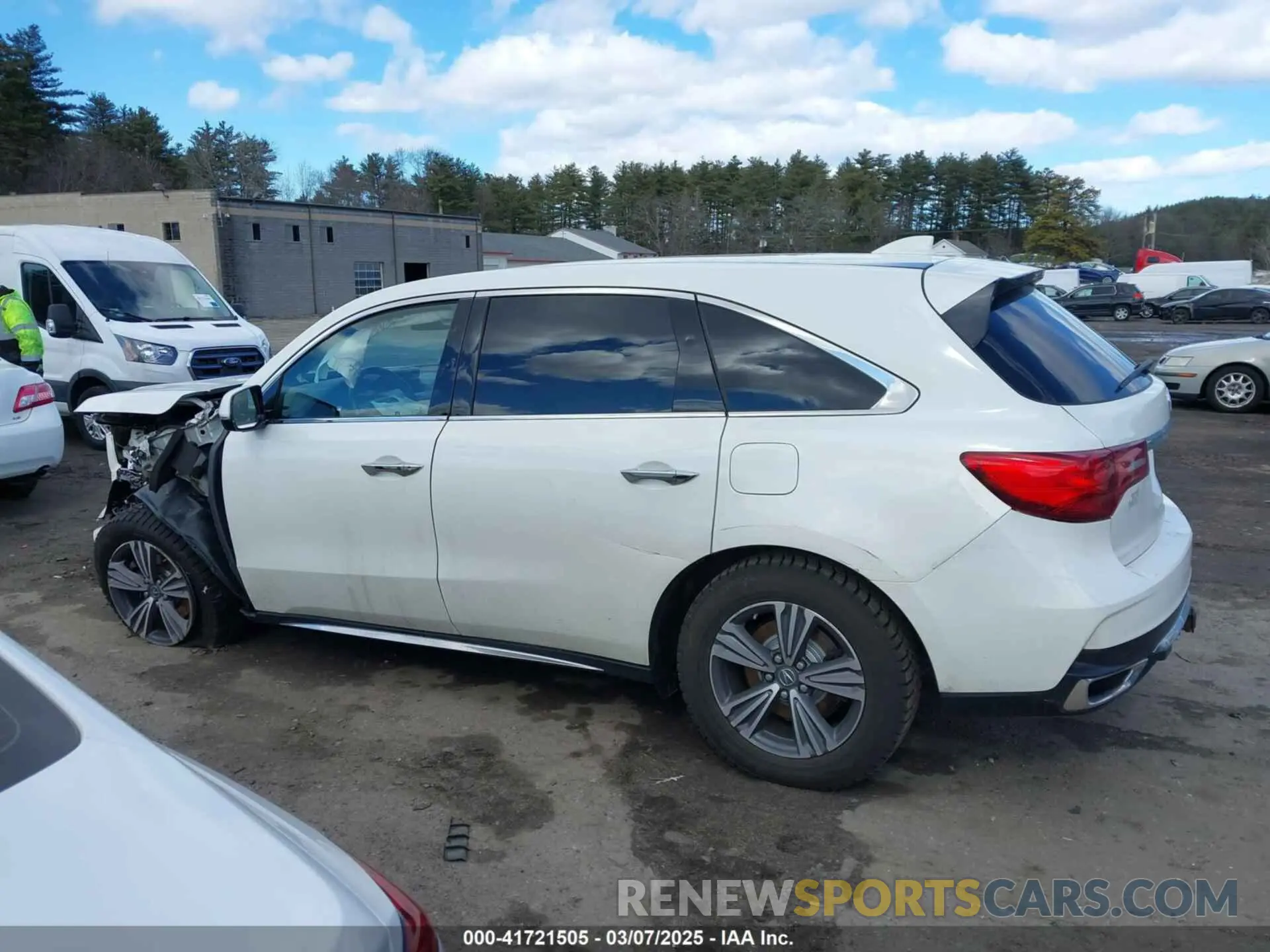 14 Photograph of a damaged car 5J8YD4H35KL033639 ACURA MDX 2019