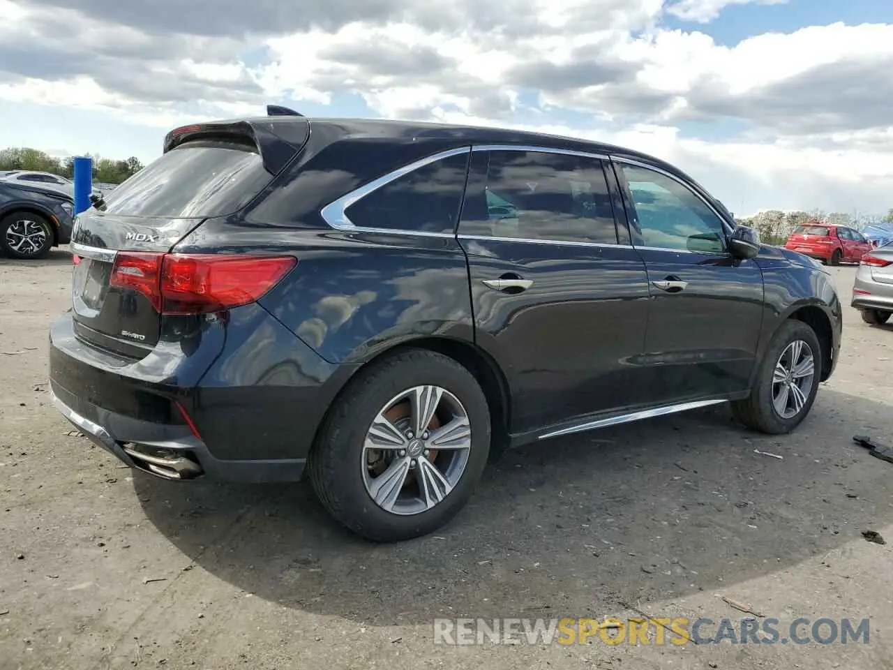 3 Photograph of a damaged car 5J8YD4H36KL036503 ACURA MDX 2019