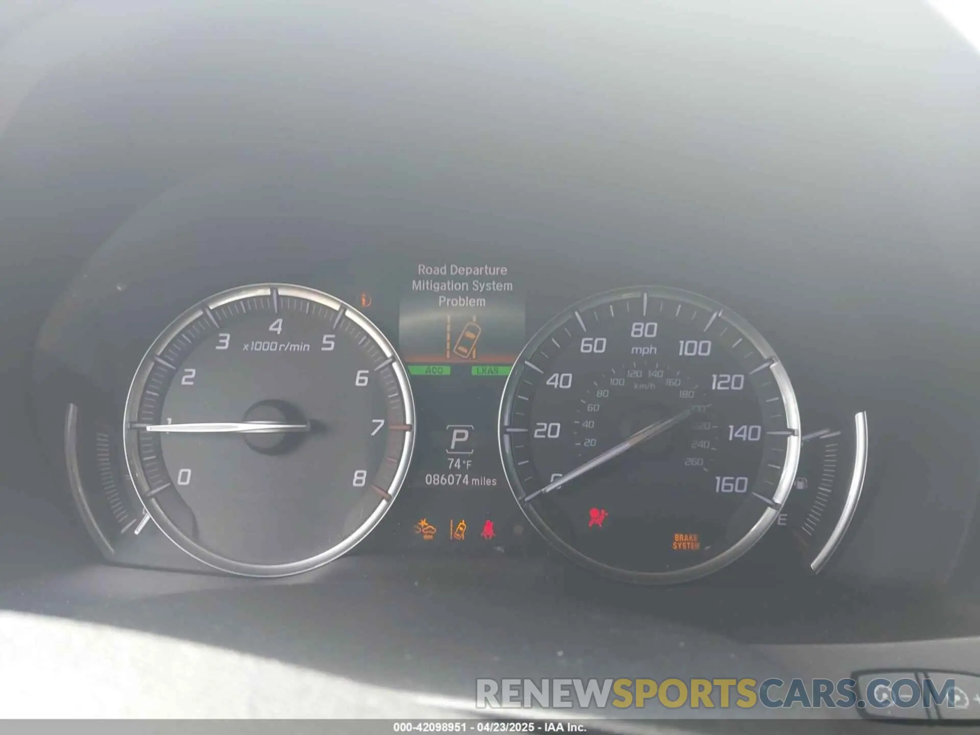 7 Photograph of a damaged car 5J8YD4H37KL025395 ACURA MDX 2019