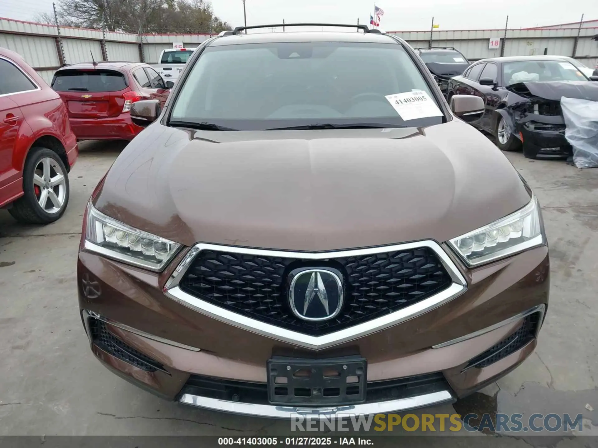 13 Photograph of a damaged car 5J8YD4H37KL028619 ACURA MDX 2019