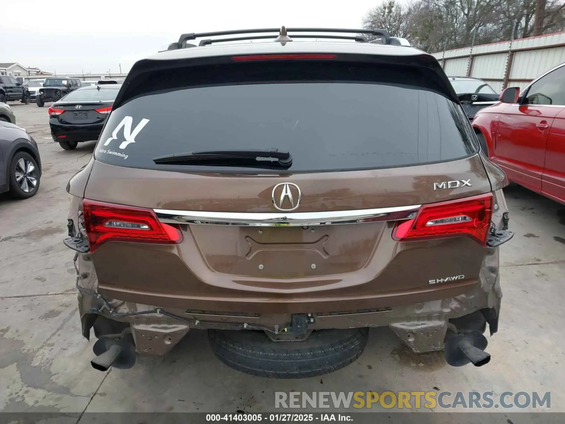 17 Photograph of a damaged car 5J8YD4H37KL028619 ACURA MDX 2019