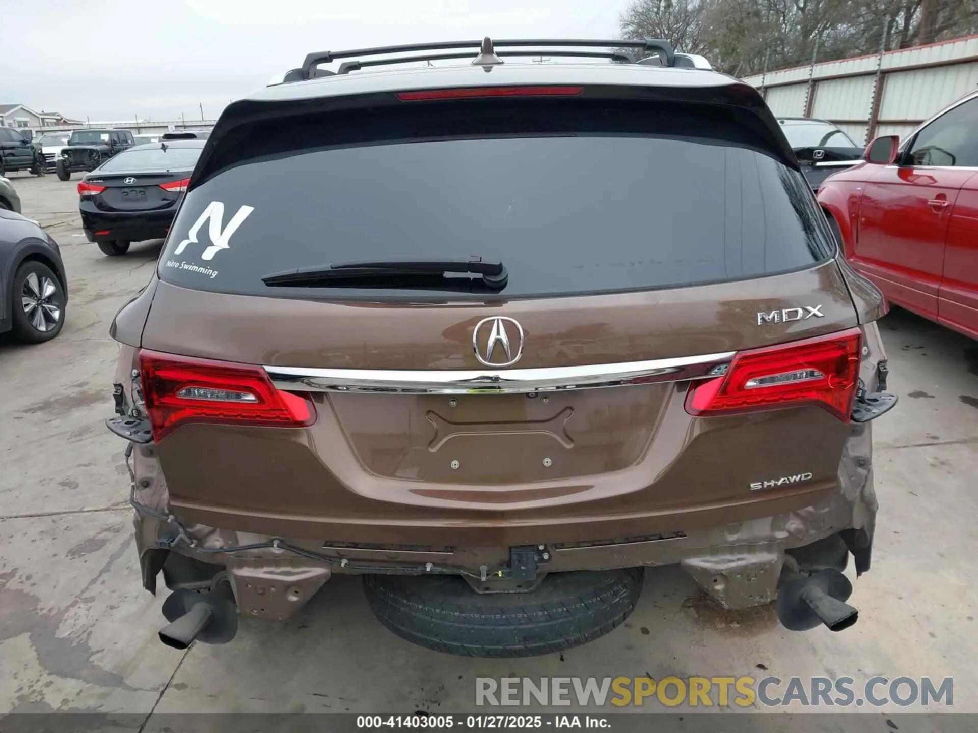 6 Photograph of a damaged car 5J8YD4H37KL028619 ACURA MDX 2019