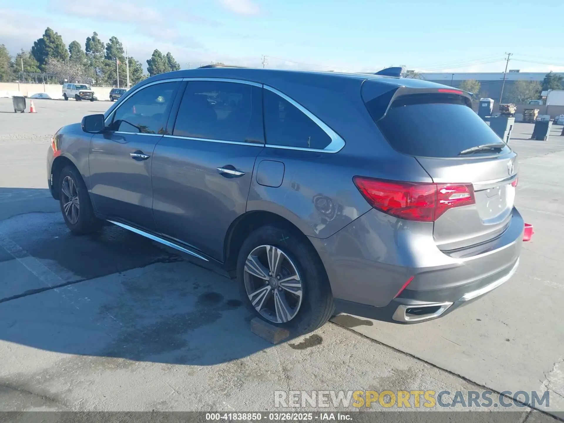 3 Photograph of a damaged car 5J8YD4H38KL023994 ACURA MDX 2019