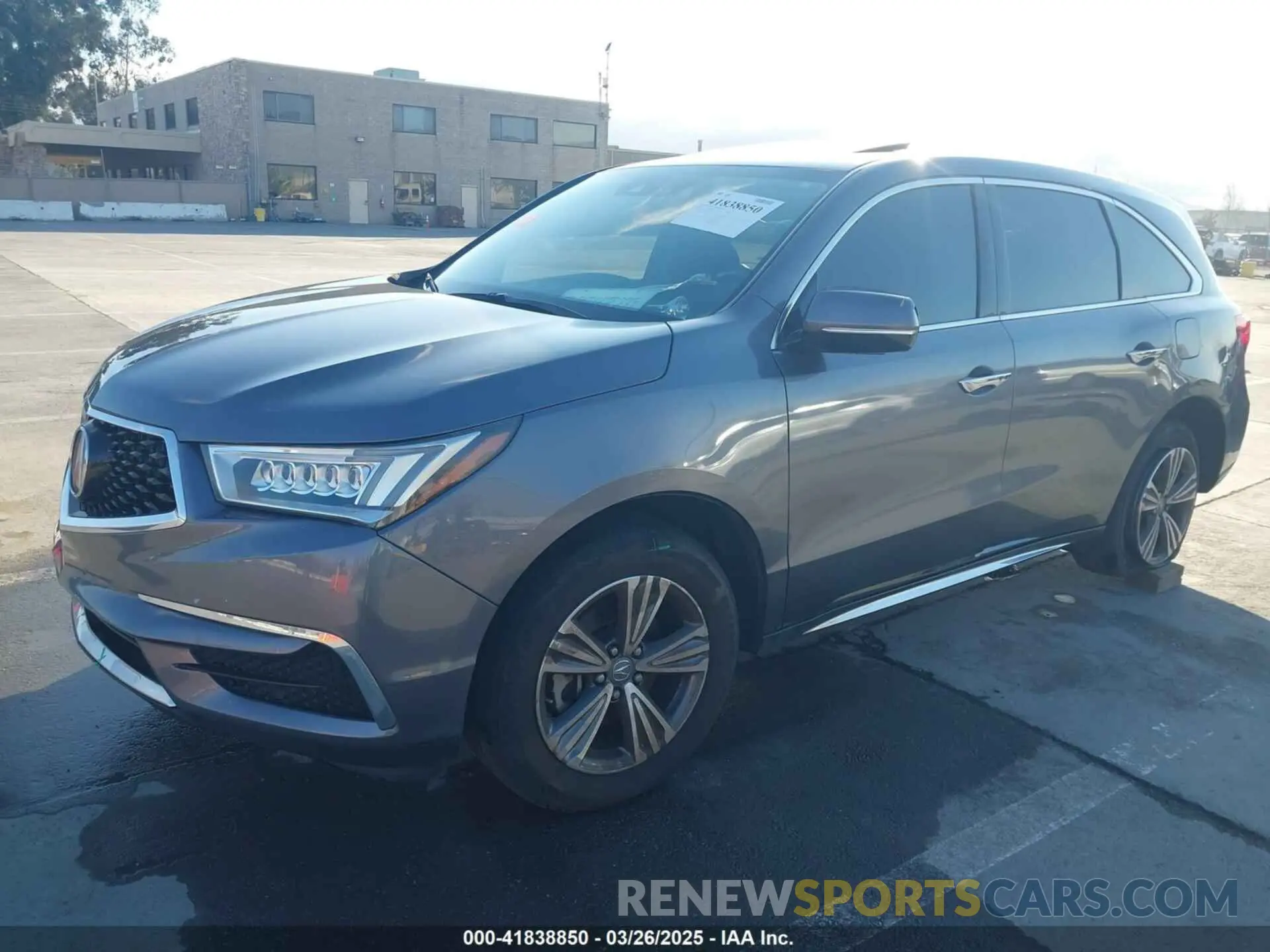 6 Photograph of a damaged car 5J8YD4H38KL023994 ACURA MDX 2019