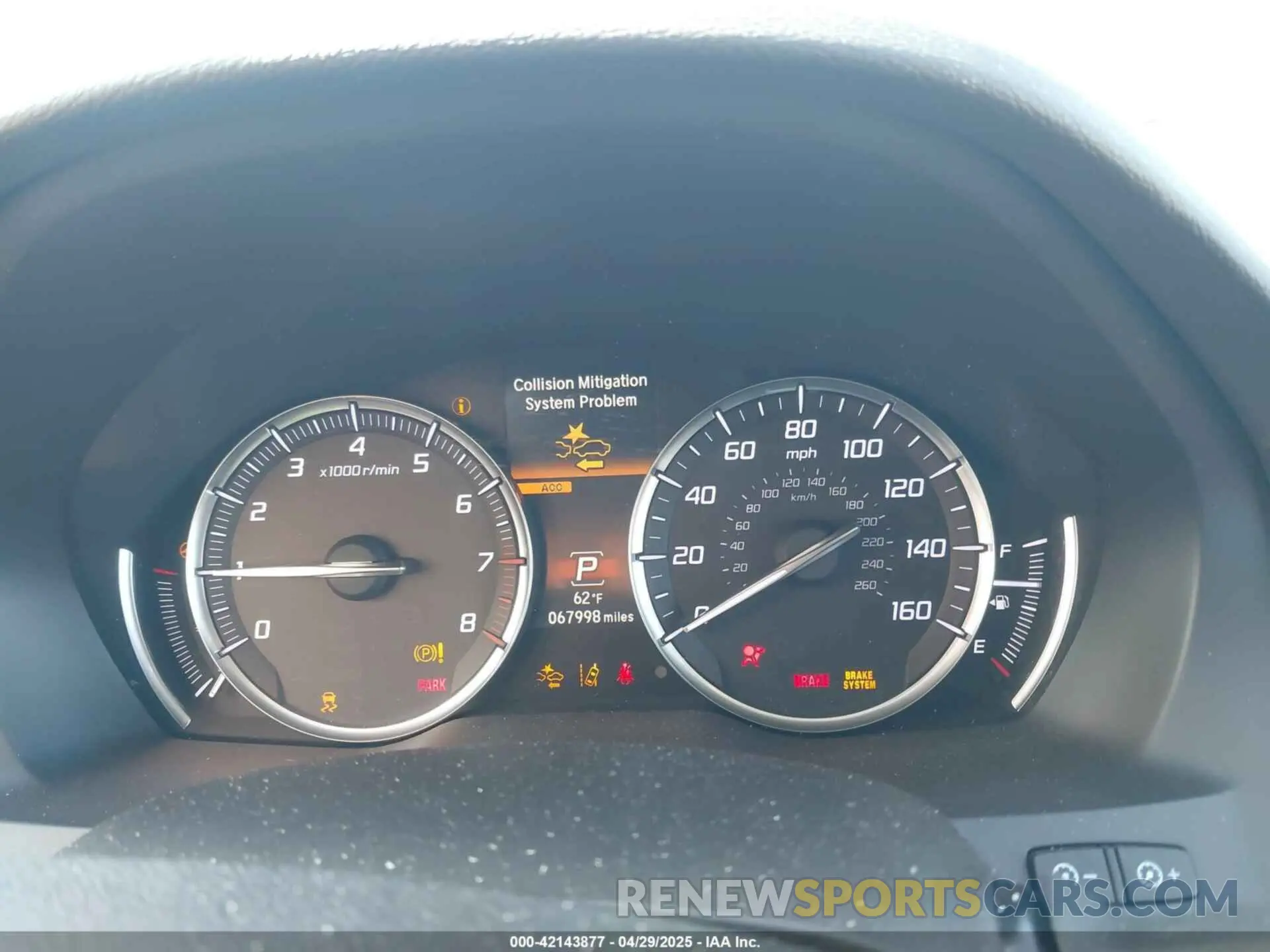 15 Photograph of a damaged car 5J8YD4H39KL000188 ACURA MDX 2019
