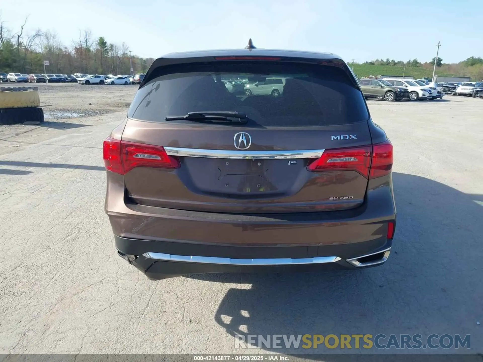 16 Photograph of a damaged car 5J8YD4H39KL000188 ACURA MDX 2019