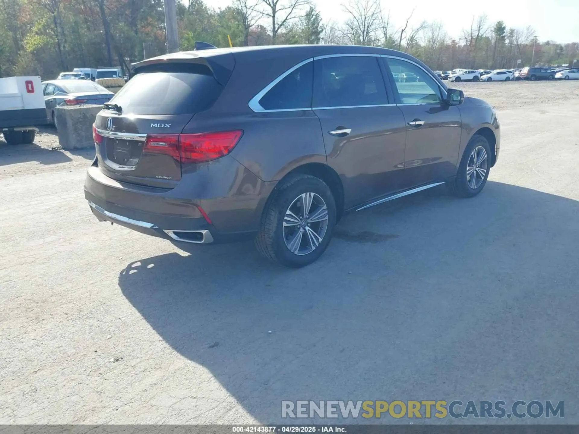 4 Photograph of a damaged car 5J8YD4H39KL000188 ACURA MDX 2019