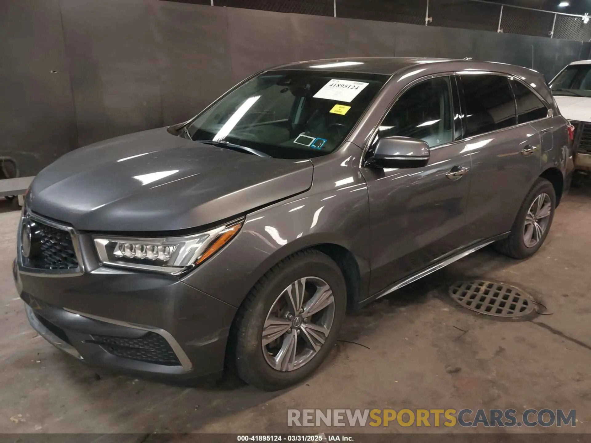 2 Photograph of a damaged car 5J8YD4H39KL031747 ACURA MDX 2019