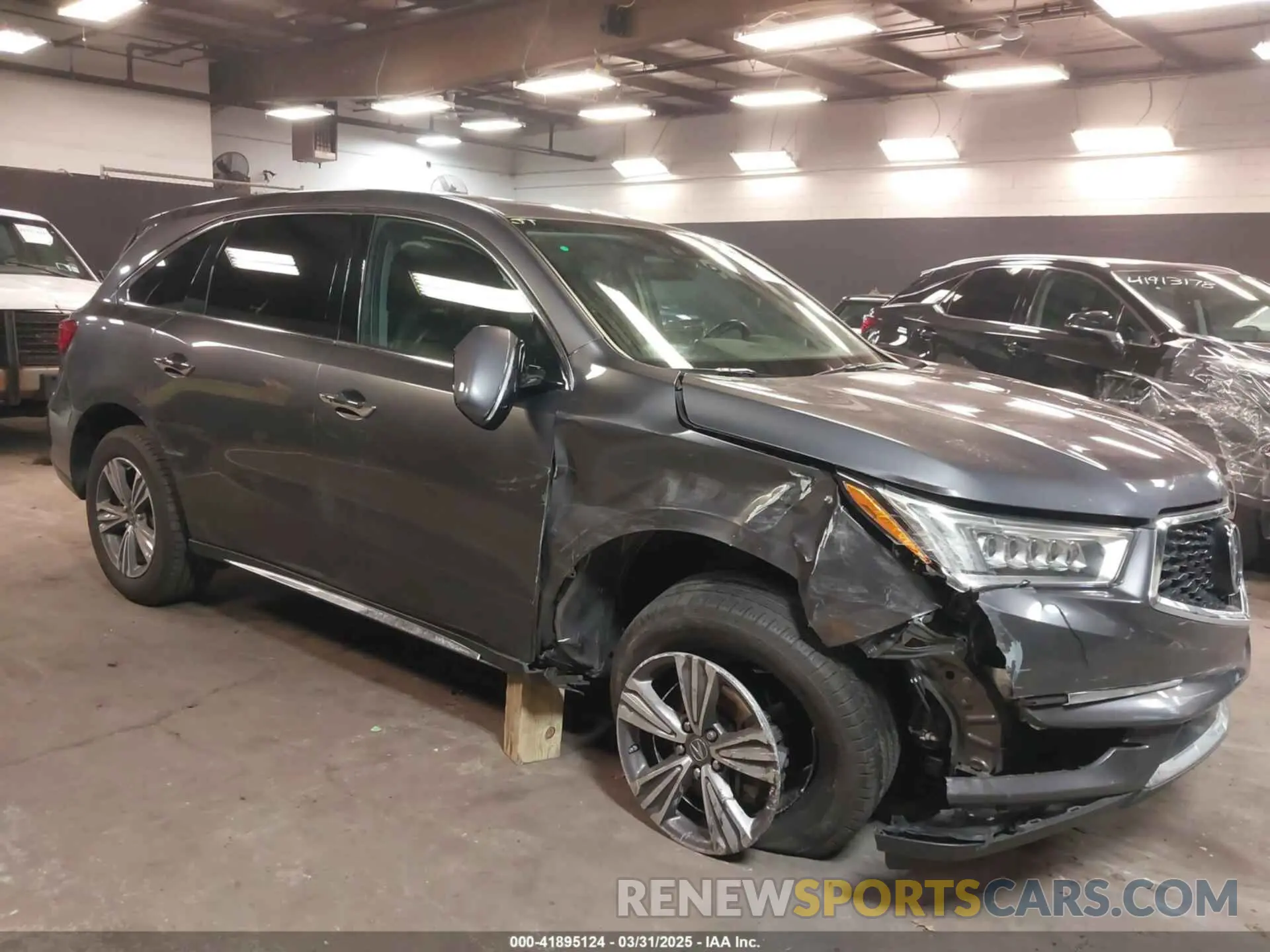 6 Photograph of a damaged car 5J8YD4H39KL031747 ACURA MDX 2019