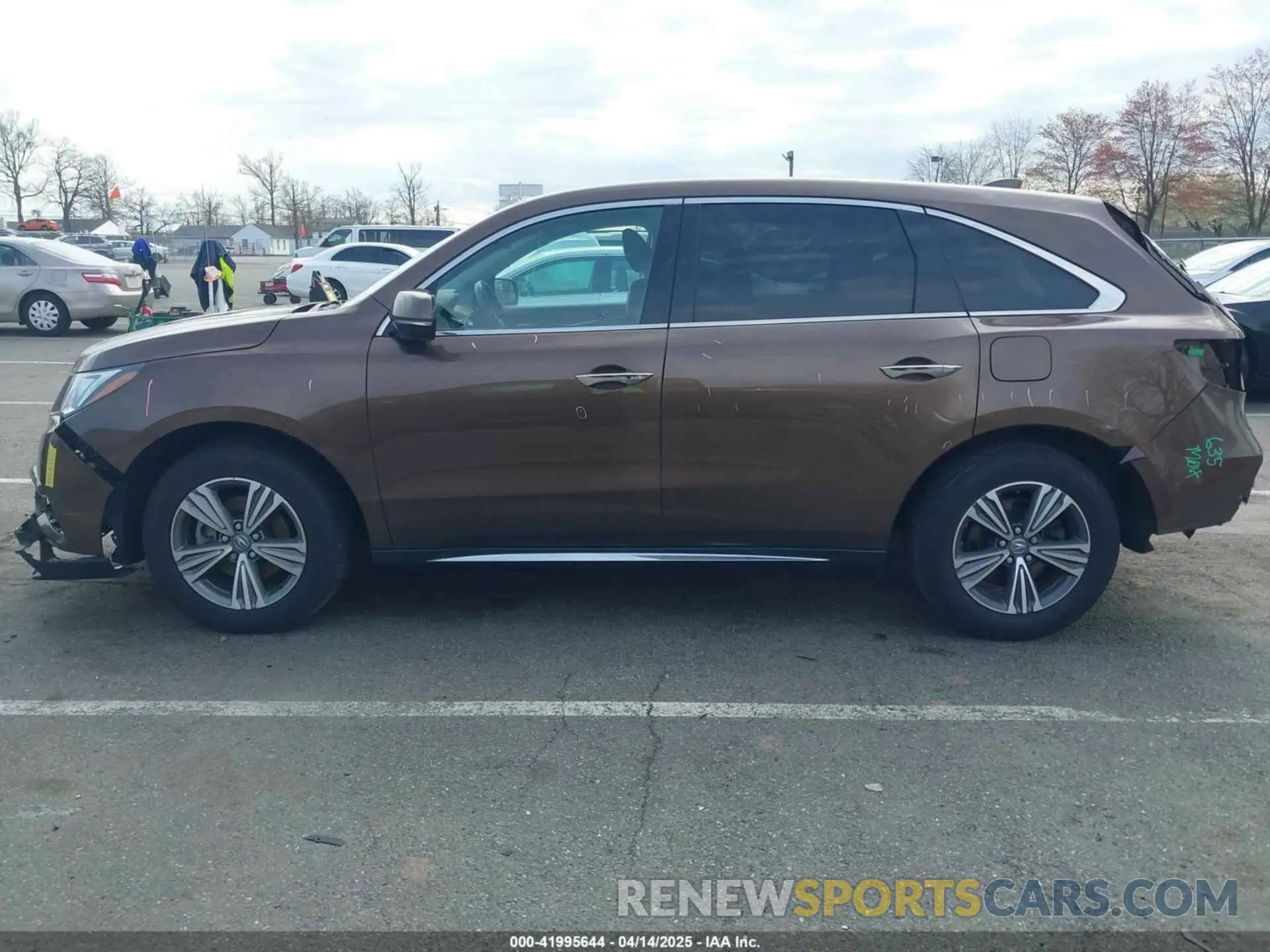 14 Photograph of a damaged car 5J8YD4H3XKL023804 ACURA MDX 2019