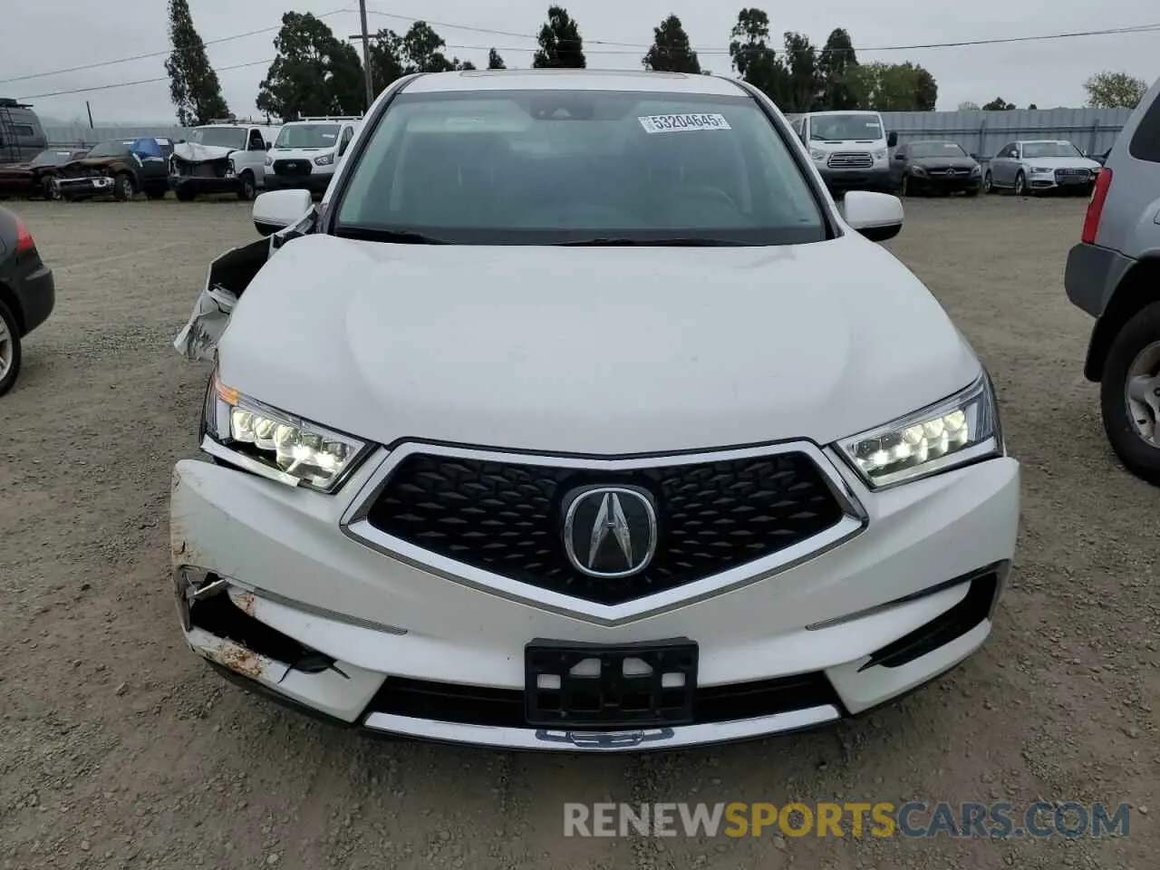 5 Photograph of a damaged car 5J8YD4H50KL003207 ACURA MDX 2019