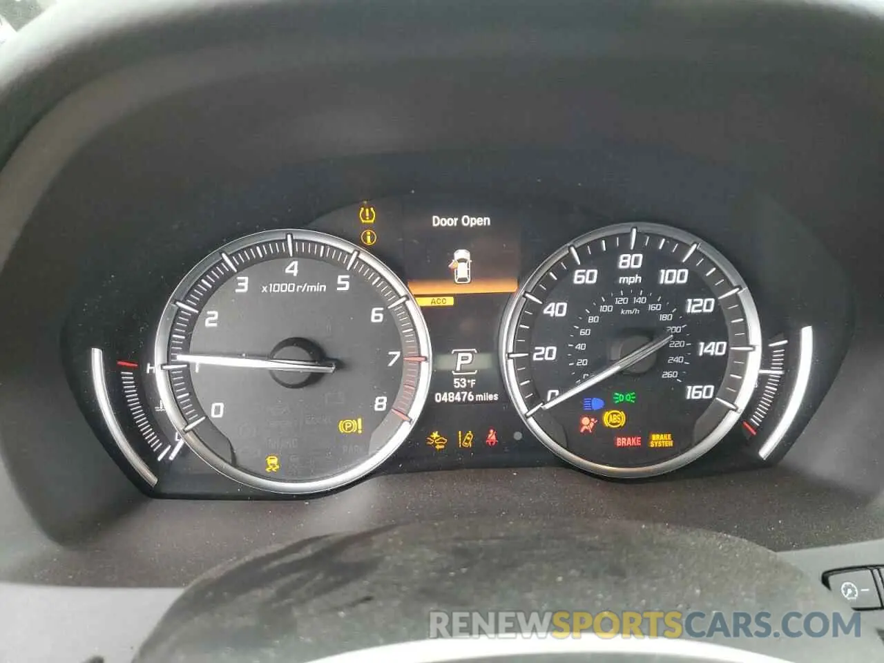 9 Photograph of a damaged car 5J8YD4H50KL003207 ACURA MDX 2019