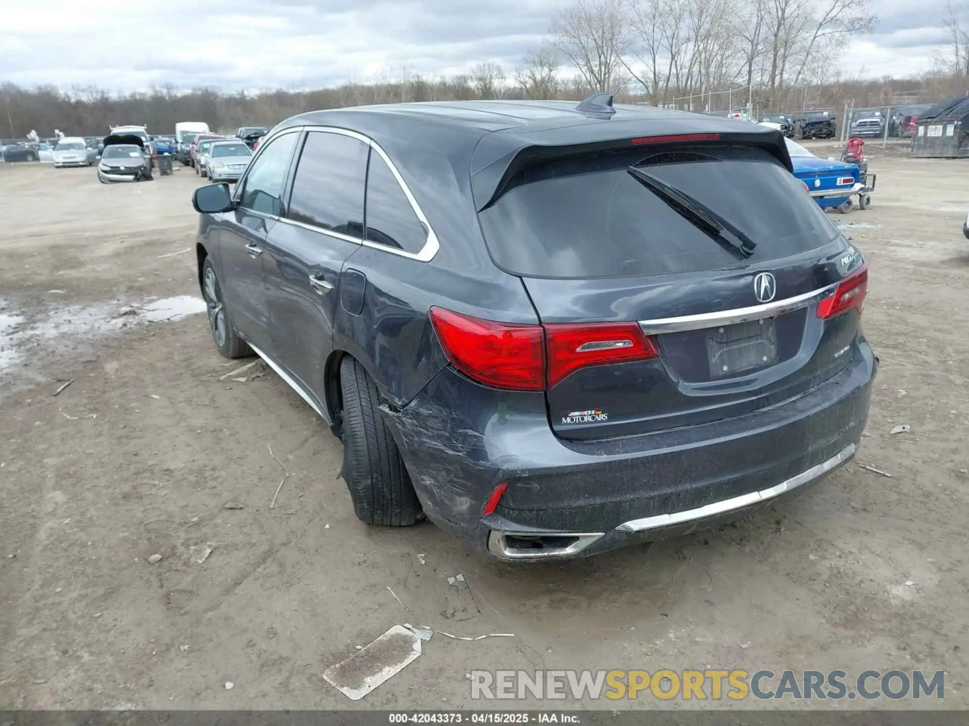 3 Photograph of a damaged car 5J8YD4H50KL008665 ACURA MDX 2019