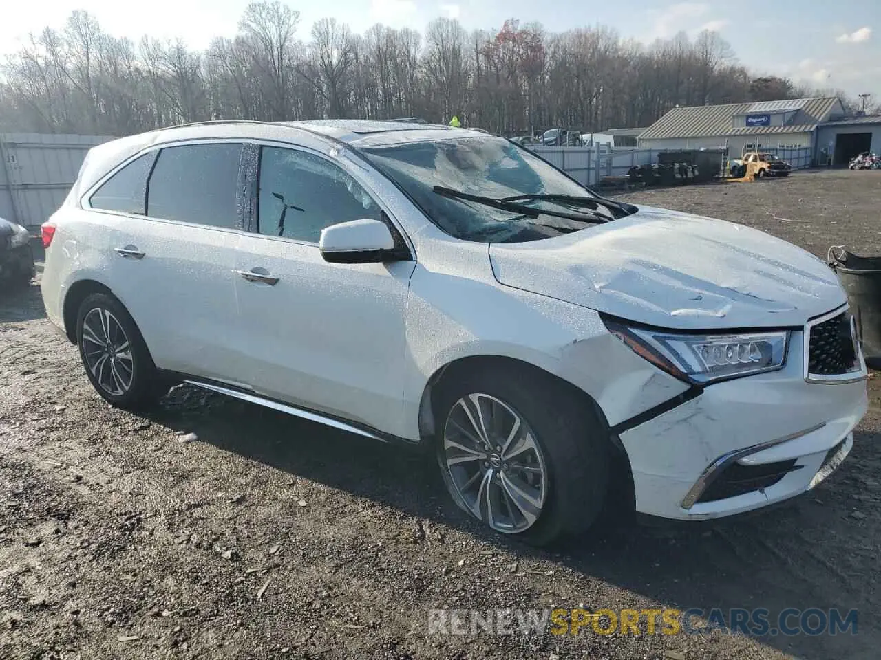 4 Photograph of a damaged car 5J8YD4H52KL030831 ACURA MDX 2019