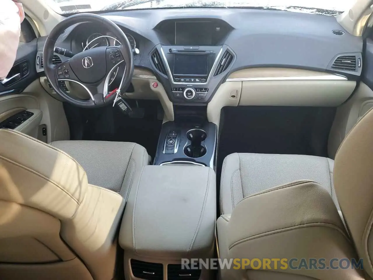 8 Photograph of a damaged car 5J8YD4H52KL030831 ACURA MDX 2019