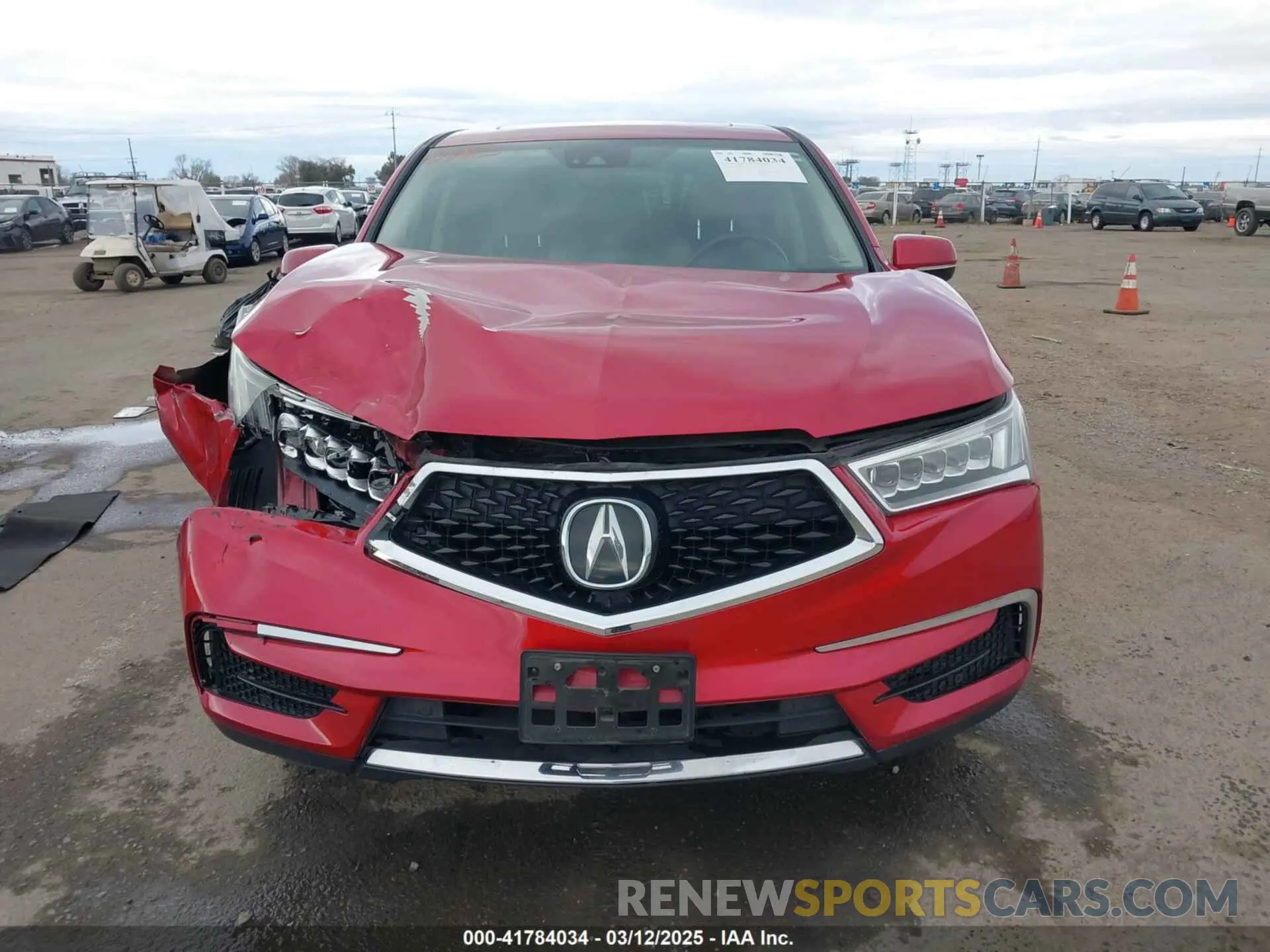 12 Photograph of a damaged car 5J8YD4H53KL012273 ACURA MDX 2019