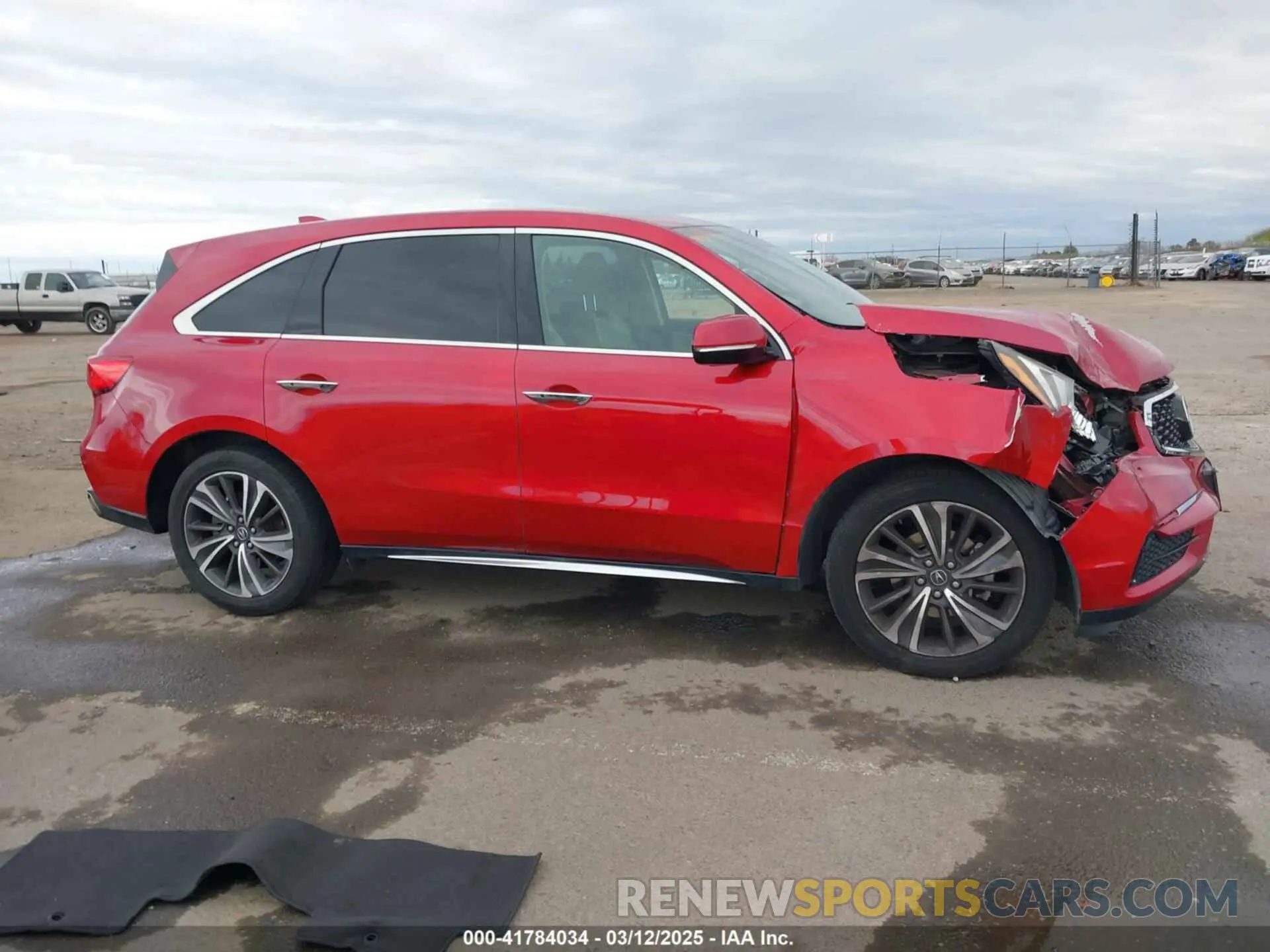 13 Photograph of a damaged car 5J8YD4H53KL012273 ACURA MDX 2019