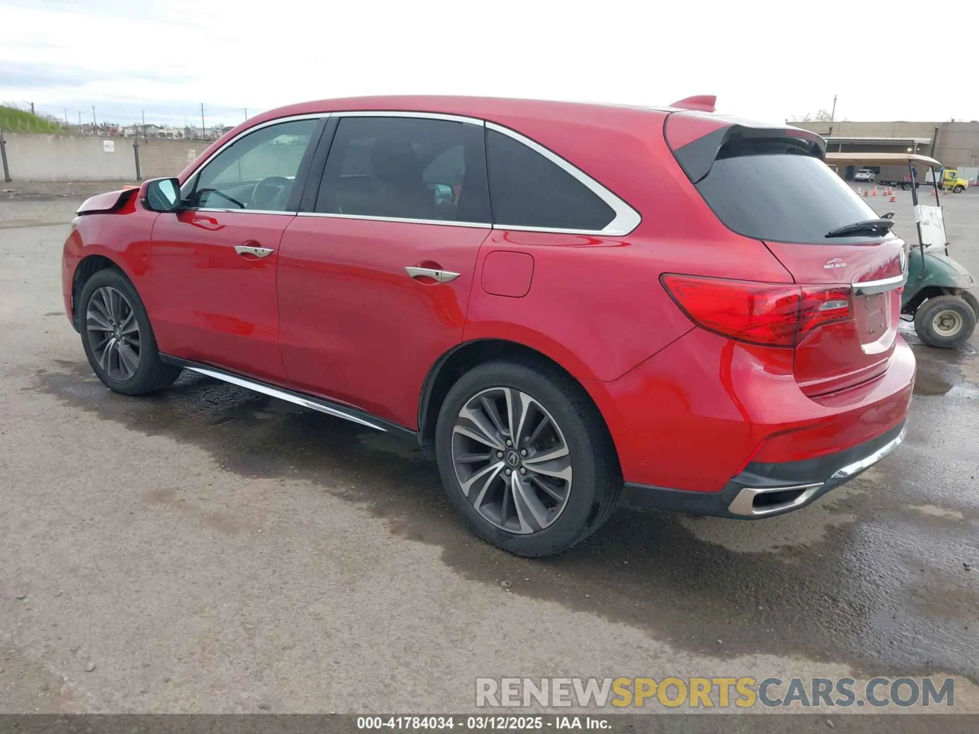 3 Photograph of a damaged car 5J8YD4H53KL012273 ACURA MDX 2019