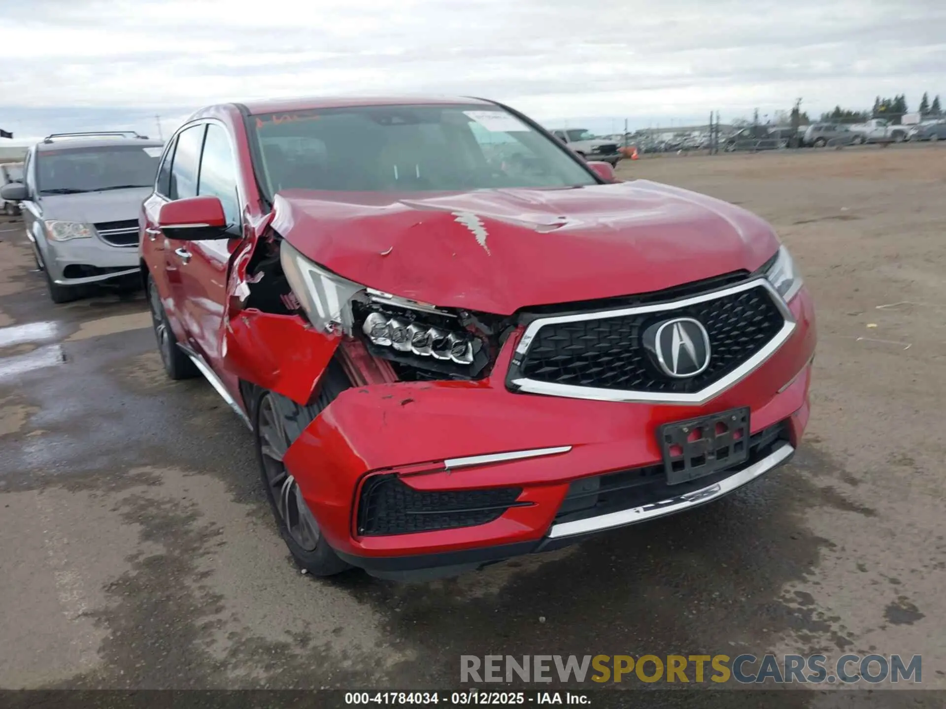 6 Photograph of a damaged car 5J8YD4H53KL012273 ACURA MDX 2019
